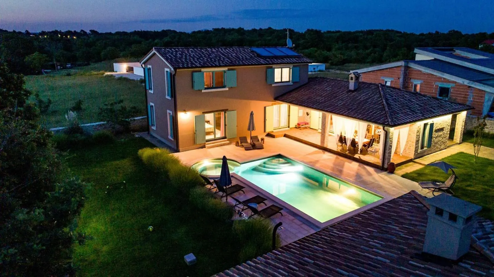 Villa Desire For 10 People In Central Istria With Private 53 M2 Pool And Pet Friendly Juršići 0*,
