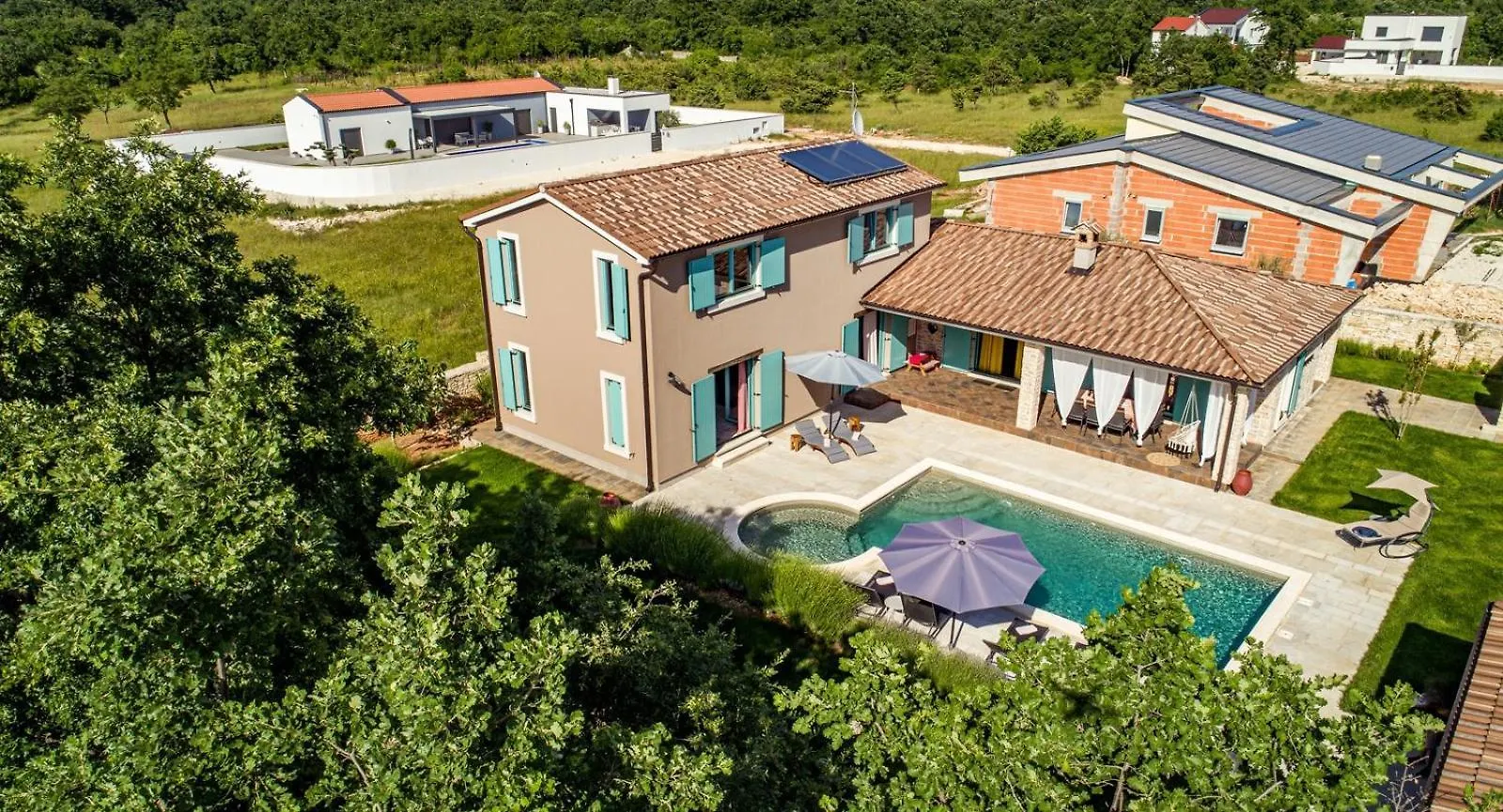 Villa Desire For 10 People In Central Istria With Private 53 M2 Pool And Pet Friendly Juršići